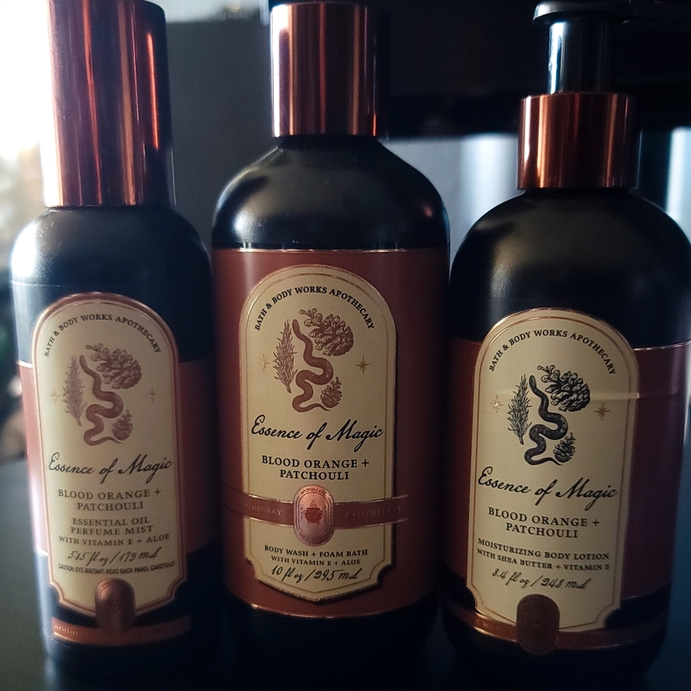 Bath and Body Works Essence of Magic Blood Orange + Patchouli - Test Stores Only